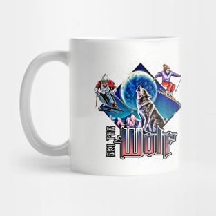 Ski the Wolf Mug